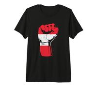 Austrian Flag Handfist Austrian Roots Austrian Pride Austria Premium T-Shirt