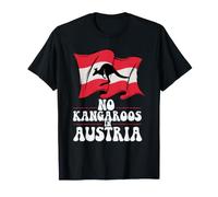 Austrian Flag No Kangaroos in Austria T-Shirt