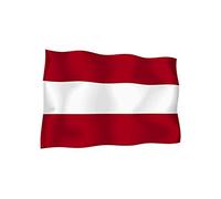 Austrian Flag Vinyl Car/Motorbike Sticker