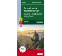 Austrian long distance routes, Hiking map 1:800.000 : OEWW