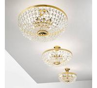 austrolux Valerie ceiling light, gold, Ø 30 cm