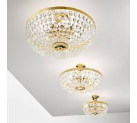 austrolux Valerie ceiling light, gold, Ø 40 cm