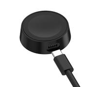 Austuo Charger Compatible with Samsung Galaxy Watch 6,6 Classic, 5,5 Pro,4,4 Classic,3 Charger,Replacement Split Charger for Samsung Galaxy Watch Active,Active 2-100cm Black