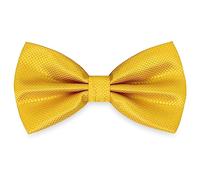 AUSUAYA Men's Bow Tie, Classic Checked Bow Ties for Men Shirt and Suit - Men's Bow Tie for Boy DE-M-M-B2T, Golden, One Size