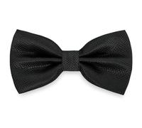 AUSUAYA Men's Bow Tie, Classic Checked Bow Ties for Men Shirt and Suit - Men's Bow Tie for Boy DE-M-M-B2T, black, One Size