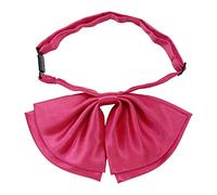 AUSUAYA Silk Women Casual Bow Tie, Pre-Tied Japanese kawaii School Girl Uniform Anime Bowtie For Lolita Floppy Necktie GB-FWBT-1 (Rose)