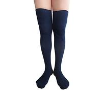 AUSUAYA Thigh High Stockings for Women, Thick Tall Over Knee Winter Sock Extra Long, Cable Knitted Leg Warmers for Fall GB-CL-W1