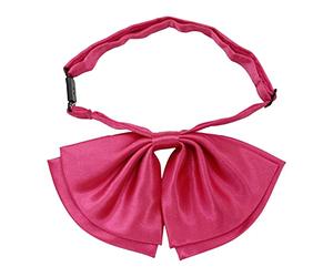 AUSUAYA Womens Bow Tie, Ladies Floppy Bowtie for Lady Uniform, Lolita or Cosplay T-shirt for Back to School & Halloween GB-FWBT-1