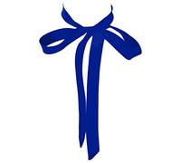 AUSUAYA Womens Bow Tie, Ladies Self Tie Long Bowtie - Ribbon Choker for Lady Uniform or Cosplay T-shirt for Graduation GB-W-B-T1