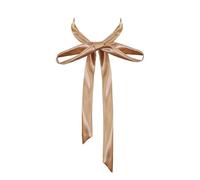 AUSUAYA Womens Bow Tie, Ladies Self Tie Long Bowtie - Ribbon Choker for Lady Uniform or Cosplay T-shirt for Graduation GB-W-B-T1
