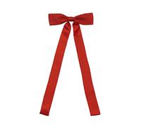 AUSUAYA Women's Bow Tie with Long Ribbon, Ladies Bowtie for Lady Uniform or Cosplay T-shirt Accessory, for Halloween GB-WT-01