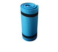 ausuky 15mm Thick Non Slip Exercise Yoga Mat for Weight Loss Pilates Gym Blue