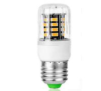 ausuky 1pc E26 E12 E27 E14 9W LED Corn Light Bulbs 27LEDS 5730 SMD Energy Saving Lamp (Cool White,E26)