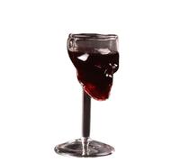 ausuky Bones Armor Warrior Skull Design High Wine Glass Goblet Cup