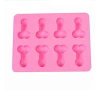 ausuky Penis Silicone Fondant Mould Ice Cube Cake Decor Baking DIY Trays Candy Mold Tool