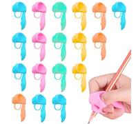 Auswalar 18 PCS Pencil Grips Handwrting, Finger Posture Correction Training Tool for Boys Girl Learn to Write for Kindergarten Preschool Homeschool Classroom