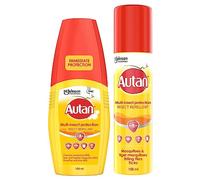 Autan Mosquito & Insect Bundle: Pump Spray (100ml) + Repellent Spray (100ml), Suitable for Kids, DEET Free Formula, Up to 8 Hours Protection against Mosquitoes, Biting Flies and Ticks