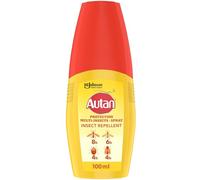 Autan Mosquito & Insect Repellent Pump Spray, Travel Essentials, Suitable For Kids, DEET Free Formula, Up to 8 Hours Protection against Mosquitoes, Biting Flies and Ticks, 100 ml