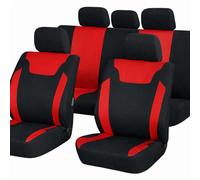 AutAng Universal Car Seat Covers, Seat Protector, Seat Protector, Car Seat Covers, Seat Mat, Seat Cushion, Universal Size (Red)