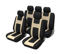 AutAng Universal Car Seat Covers, Seat Protector, Seat Protector, Seat Cover, Seat Mat, Seat Cushion, Universal Size (Beige)