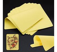Autdor Practice Skin - 6Pcs Blank Fake Practice Skin Double Sides 8x6x0.05" Thin Soft Silicone Pads Microblading Eyebrow Practice Skin