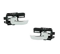 AUTEBGV Inner Handle Side Compatible with Frontier 2004 2005 2006 2007 2008 2009 2010 2011 2012 2013 Car Interior Door Handle Left Right 80671-4X02B(1 Pair)