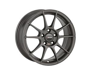 AUTEC Wizard Alloy Wheel 16x7 ET38 5x112 Gunmetal Matt 70mm CB