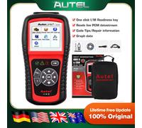 Autel AL619 AL519 OBD2 Scanner Car Diagnostic Tool Code Reader Automotriz ABS,SRS Automotive EOBD Diagnostic Scanner Scan Tool German AL619