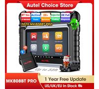 Autel MaxiCOM MK808BT PRO Car Automotivo Diagnostic Tools Bluetooth OBD2 Scanner Code Reader Diagnosis Tool PK MK808KBT MK808S MK808BT PRO