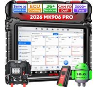 Autel MaxiCOM MK906 PRO Diagnostic Tool: 2026 Android 10 Ver. of MaxiSys MS906 Pro MS906BT MP900BT MK908 MS908 Elite, Advanced ECU Coding, 3000+ Bidirectional, 36+ Services, AutoScan 2.0, DoIP/CAN FD