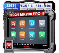 Autel MaxiCOM MK908 Pro II OBD2 Scanner: 2025 New Ver. of MaxiSYS MS908S Pro MK908P Elite with Top Hardware, J2534 Programming, ECU Coding, Bi-Directional, 36 Service for 150 Brands, FCA AutoAuth