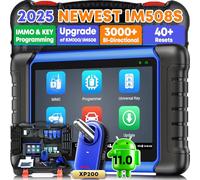 Autel MaxiIM IM508S Key Fob Programming Tool, 2025 Up of IM508 KM100, Bidirectional Diagnostic Scanner with XP200 Programmer, 2-Year Update, 3000+ Tests, 40+ Resets, All Sys Scan, Smart & Expert Mode
