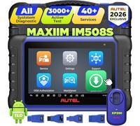 Autel MaxiIM IM508S Scanner with XP200 Key Programmer, Upgrade of IM608 PRO/IM508/KM100E, 3000+ Active Test, Smart & Expert Mode SAMS as IM608S II/IM608 PRO II, 40+ Service, 11 OS