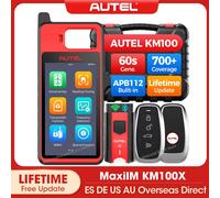 Autel MaxiIM KM100 KM100X Key Programming Tool Lifetime Free IMMO Immobilizer Key FOB Programmer OBD IMMO Key Learning PK IM508