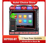 Autel MaxiPRO MP900-BT OBD2 Scanner ECU Coding Bidirectional Scan Tool VIN/License Scan 40+Service Upgraded of MP808BT Pro/MP900 MP900-BT