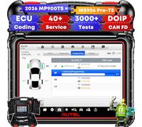Autel MaxiPRO MP900TS OBD2 Scanner, 3000+ Test, 40+ Service, Auto Scan 2.0 | Top TPMS & OE ECU Coding as MS906 PRO-TS, 2026 8in MP900-TS Bidirectional Scan Tool, Up of MaxiSYS MS906 PRO MP900BT MK900TS