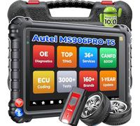Autel MaxiSYS MS906 PRO-TS Scanner: 2026 MS906Pro-TS Up of MP900TS MS906 PRO MP900BT MS906MAX, Full TPMS & ECU Coding, Bidirectional Scan Tool, 3000+ Test, 36+ Service, CAN FD&DoIP, Auto Scan 2.0