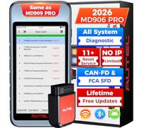 Autel MD906 PRO OBD2 Scanner, All Systems Scan Tool, Same as MD909 PRO