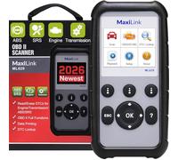 Autel ML629 OBD2 Scanner, Upgraded of AL619, Car Code Reader Check Engine ABS SRS Transmission Diagnostic Scan Tool with Auto VIN, Ready Test