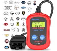 Autel MS300 Universal OBD2 Scanner Car Code Reader, Turn Off Check Engine Light, Read & Erase Fault Codes, Check Emission Monitor Status CAN Vehicles Diagnostic Scan Tool