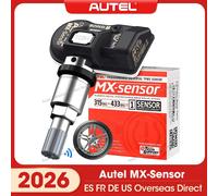 Autel MX Sensors 2in1 Press-in Sensor 315MHz + 433MHz frequencies Tire Replacement TPMS Sensor Work with TS501 TS508WF ITS600E 4pcs Sensors