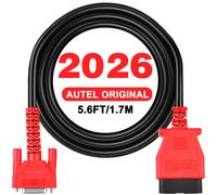 Autel OBD2 Main Test Cable, Original 5.6FT 1.7M 16 Pin OBDII