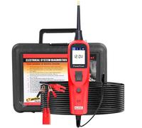 Autel PowerScan PS100 Circuit Tester, Universal 12V 24V Automotive Power Circuit Probe Kit with 20ft Extension Cable, AC/DC/Continuity/Probe/Signal Test, Activate Component Electrical System Tool