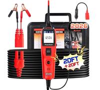 Autel 2026 PowerScan PS100 Electrical Circuit Tester Kit, 12V 24V Electrical System Diagnostic Tool, Automotive Circuit Tester, Read AC DC Resistance, Built-in Circuit Breaker, Extended 20ft Cord
