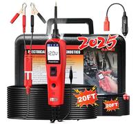 Autel PowerScan PS100 Power Circuit Probe Tester Kit, 12V 24V Electrical Circuit System Diagnostic Tool, Automotive Circuit Tester, Read AC/DC Current Resistance, Built-in Circuit Breaker, 20ft Cord