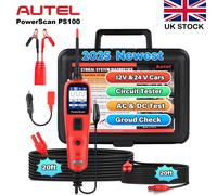 Autel Powescan PS100 Circuit Tester Electrical System Diagnostic Tool 12V 24V