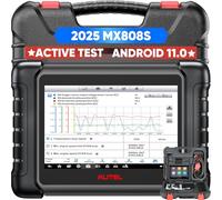 Autel Scanner MaxiCheck MX808S, 2025 Full Bidirectional Diagnostic Tool as MK900BT MK808BT PRO, Function as MK900 MX900, New Ver of MaxiCOM MK808S, 3K+ Active Test, 28+ Service, OE All Sys, Android 11