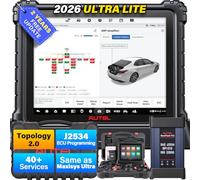 Autel Scanner MaxiCOM Ultra Lite: 2026 Top Intelligent Diagnostic Scan Tool with 2-Year Update, Upgrade of MaxiSys Ultra MS919 MS909, ECU Programming/Coding, Topology Map, Active Test 40+ Service