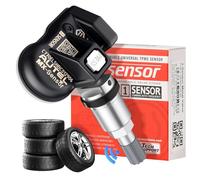 Autel TPMS Sensor 1-Sensor, MX-Sensor 315MHz + 433MHz Metal Valve, Programmable OEM Quality Universal Tire Sensor Work with Autel TPMS Relearn Tool TS408S TS501 PRO TS508 TS508WF TS601 MK808S-TS