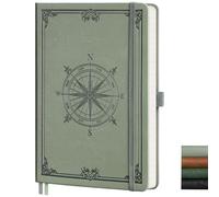 AUTEMPO A5 Sketchbook, Blank Notebook 192 Pages, Hardcover, Light Green